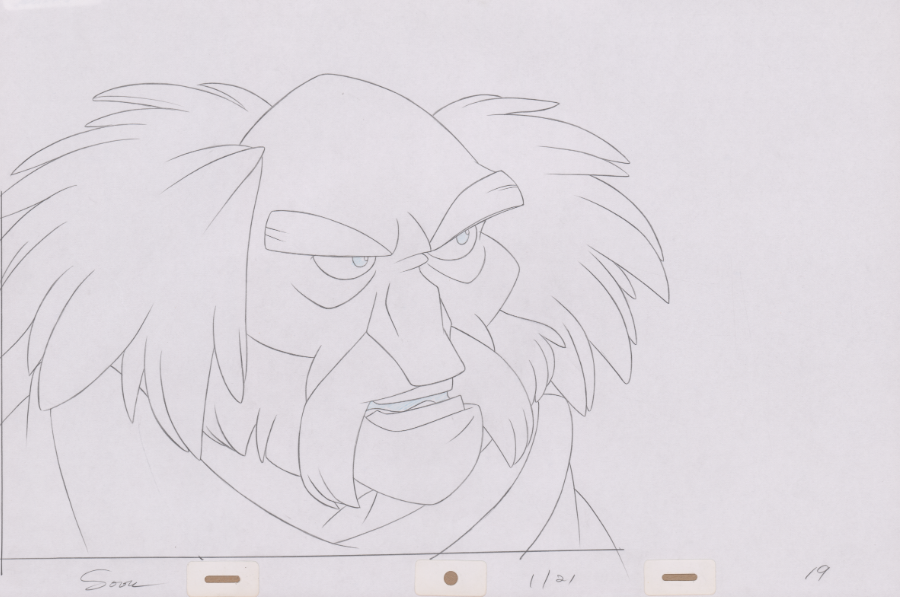 Pencil Art Rothbart (Sequence 1-21)