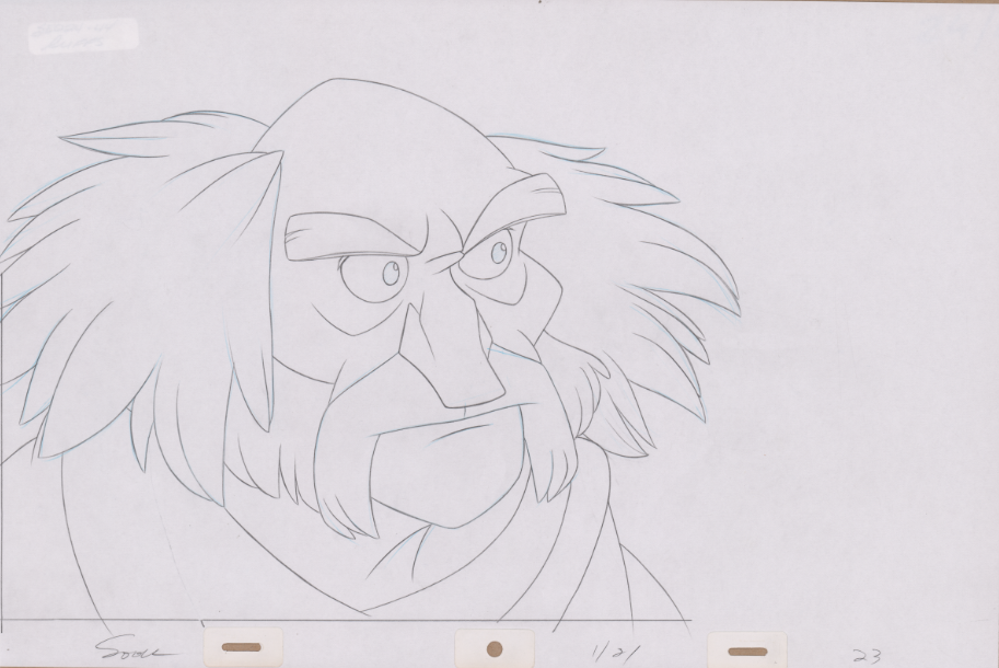 Pencil Art Rothbart (Sequence 1-21)