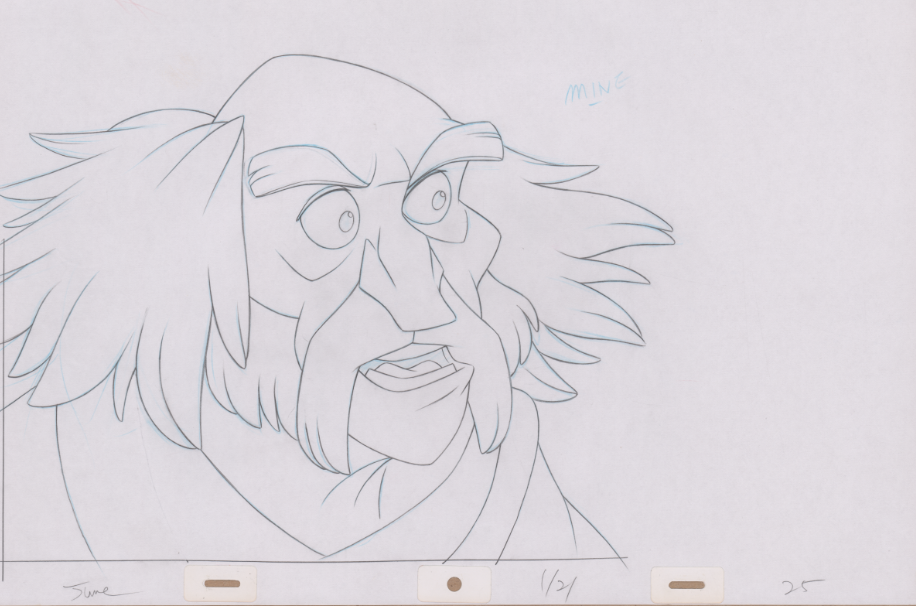 Pencil Art Rothbart (Sequence 1-21)