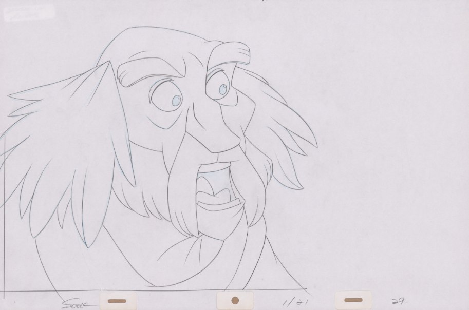 Pencil Art Rothbart (Sequence 1-21)