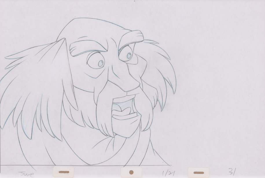 Pencil Art Rothbart (Sequence 1-21)