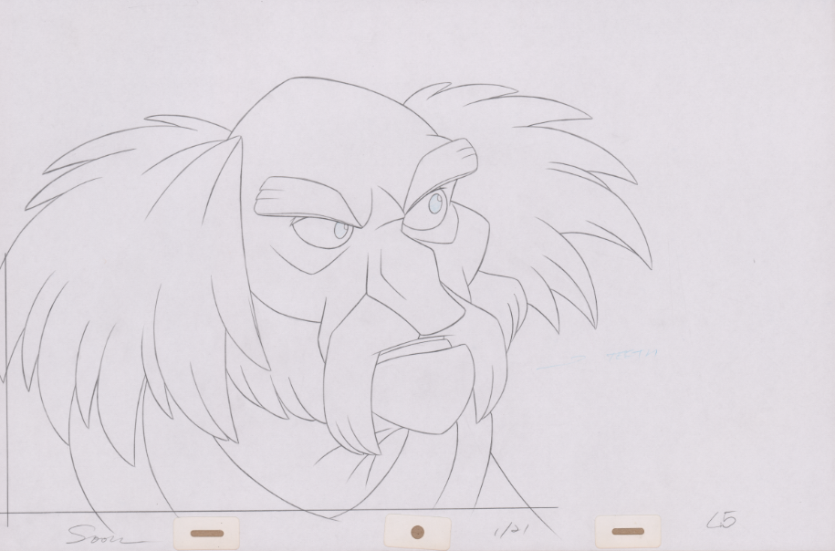 Pencil Art Rothbart (Sequence 1-21)