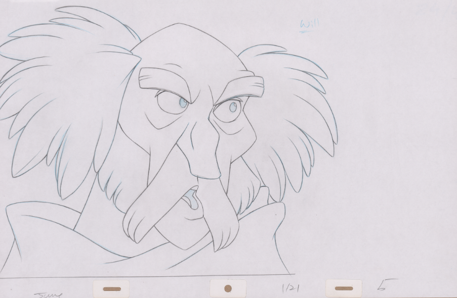 Pencil Art Rothbart (Sequence 1-21)