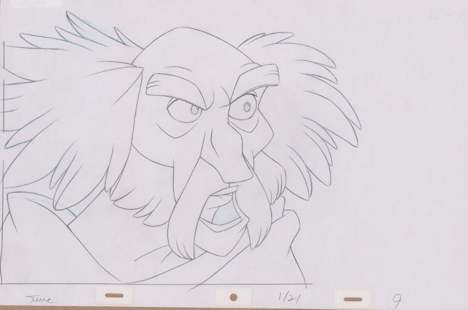 Pencil Art Rothbart (Sequence 1-21)