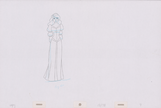 Pencil Art Odette & Rothbart (Sequence 12-78)