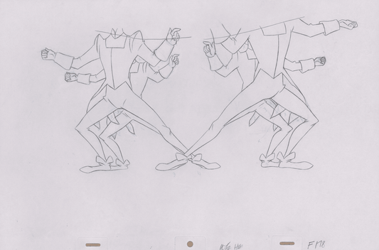 Pencil Art Princess and Footmen (Sequence 16-2)