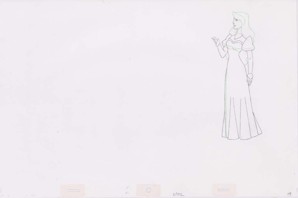 Pencil Art Derek & Odette (Sequence 2-132)