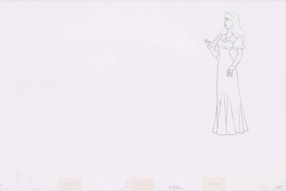 Pencil Art Derek & Odette (Sequence 2-132)