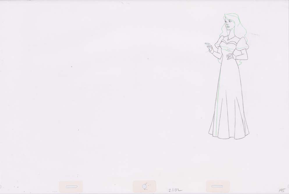 Pencil Art Derek & Odette (Sequence 2-132)