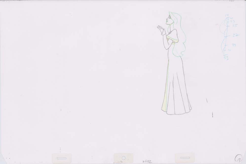 Pencil Art Derek & Odette (Sequence 2-132)