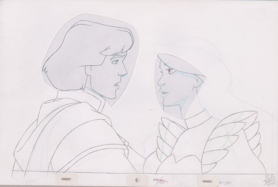 Pencil Art Derek & Odette (Sequence 25-33)
