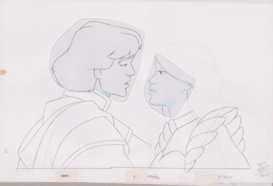 Pencil Art Derek & Odette (Sequence 25-33)
