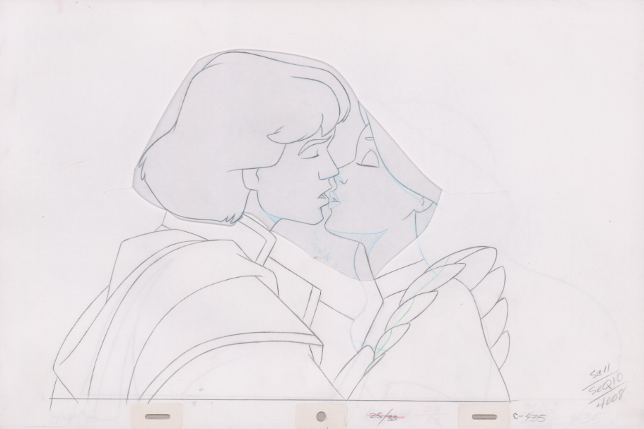 Pencil Art Derek & Odette (Sequence 25-33)