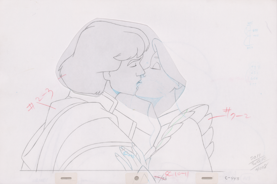 Pencil Art Derek & Odette (Sequence 25-33)
