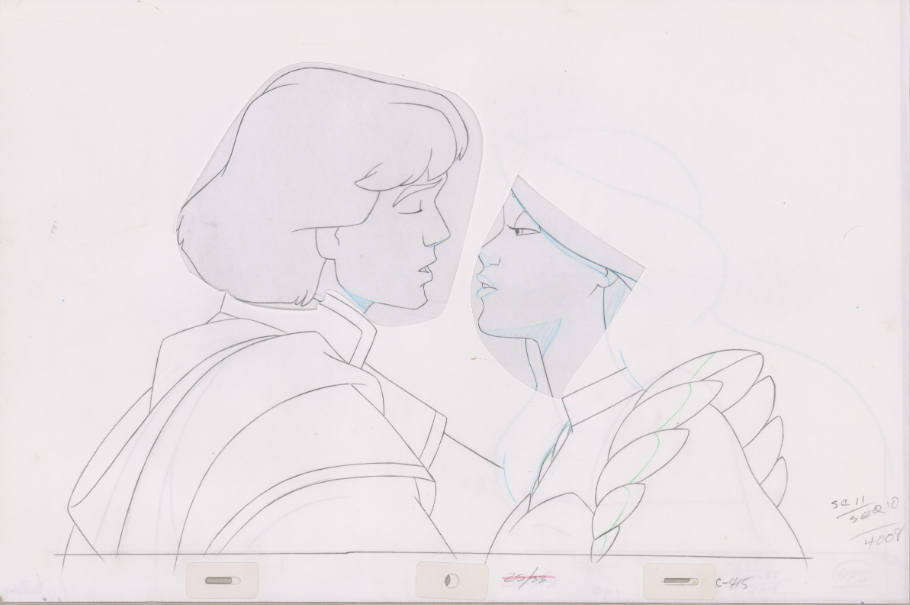 Pencil Art Derek & Odette (Sequence 25-33)