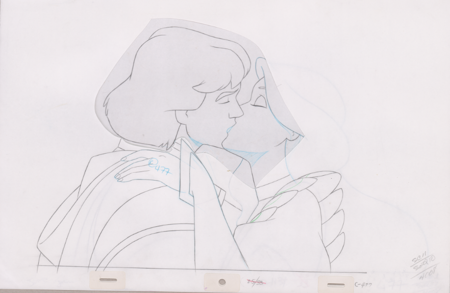 Pencil Art Derek & Odette (Sequence 25-33)
