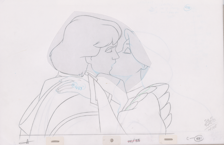 Pencil Art Derek & Odette (Sequence 25-33)