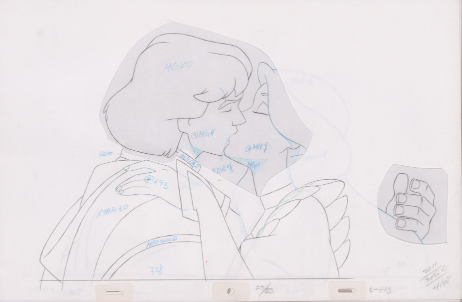 Pencil Art Derek & Odette (Sequence 25-33)