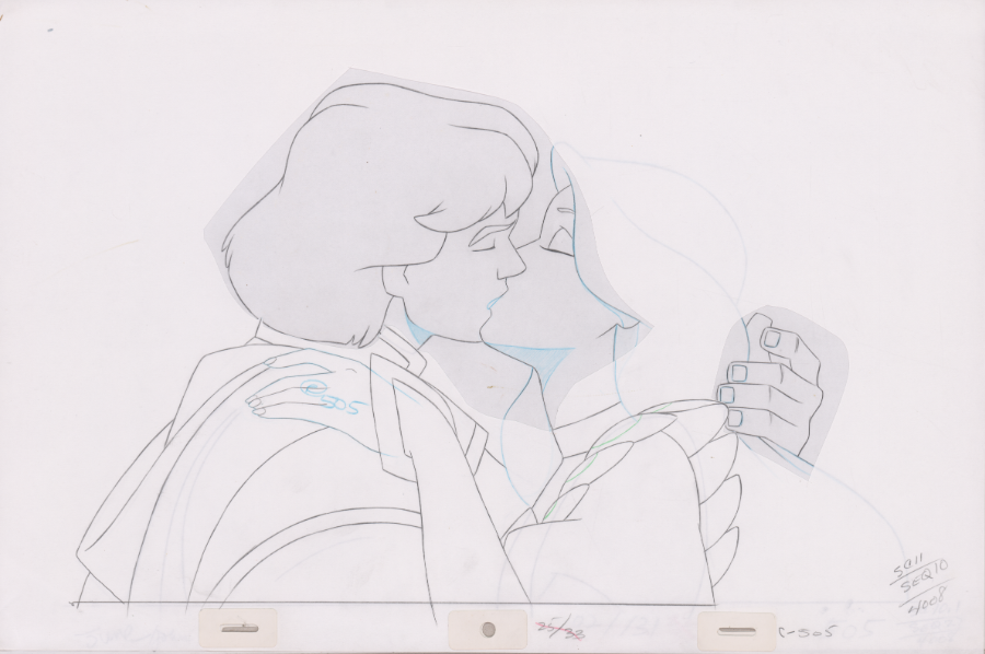 Pencil Art Derek & Odette (Sequence 25-33)
