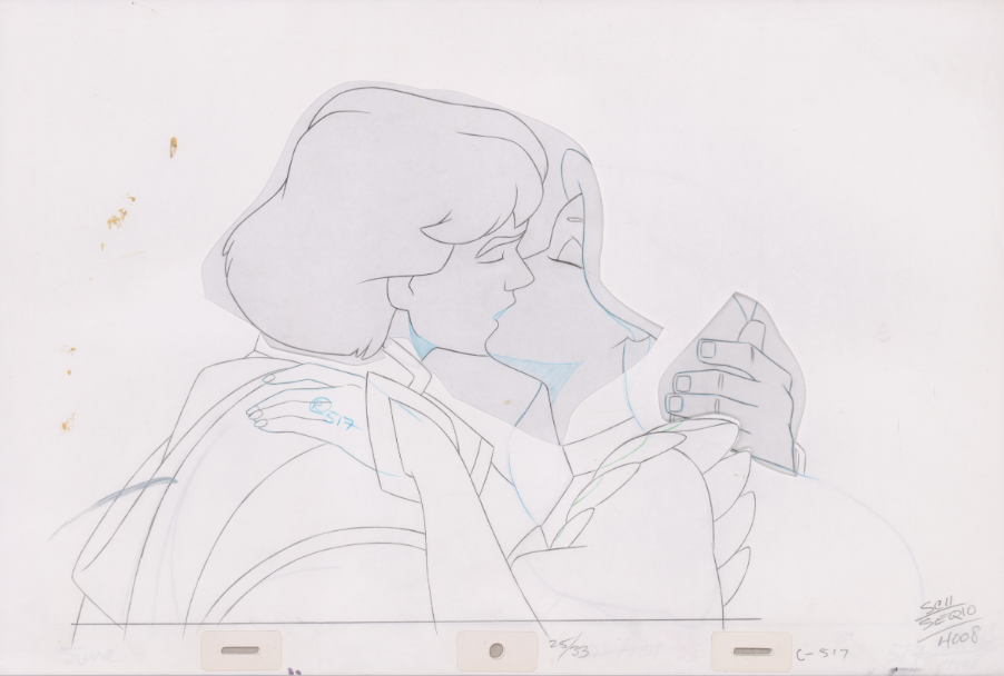 Pencil Art Derek & Odette (Sequence 25-33)