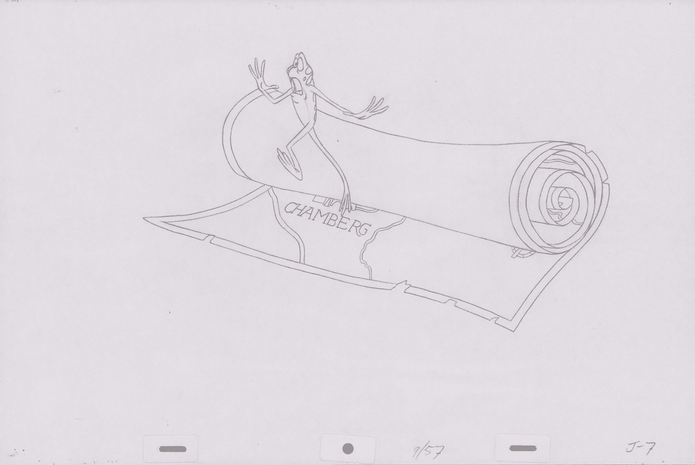 Pencil Art The Map (Sequence 9-55 & 9-57)