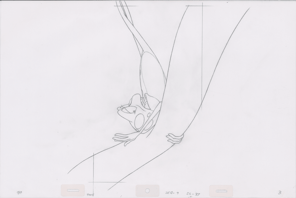 Pencil Art JeanBob & Speed (Sequence 9-87 & 9-89)