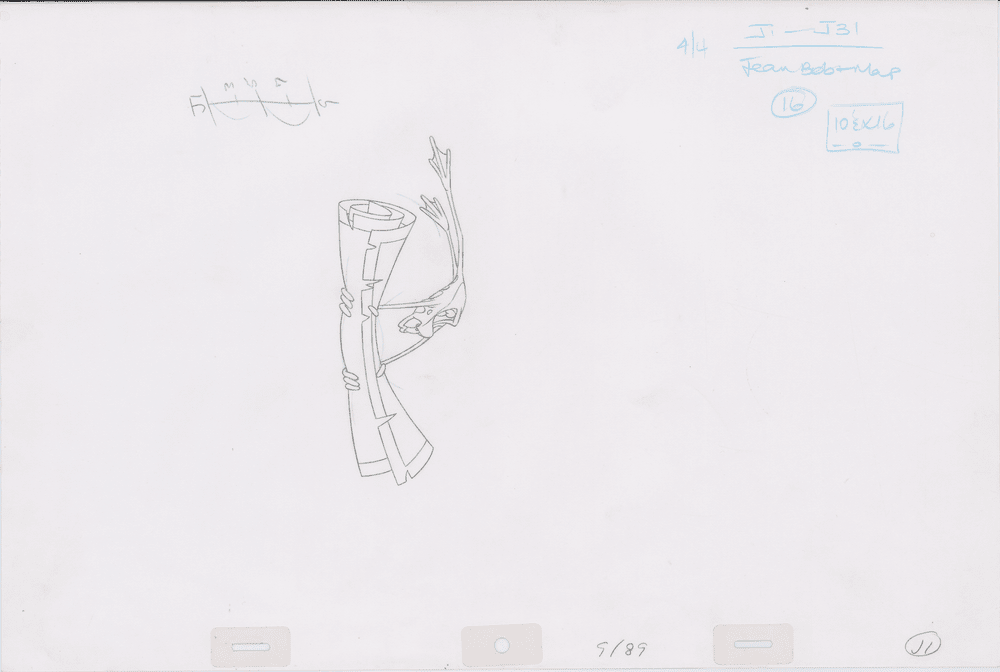 Pencil Art JeanBob & Speed (Sequence 9-87 & 9-89)