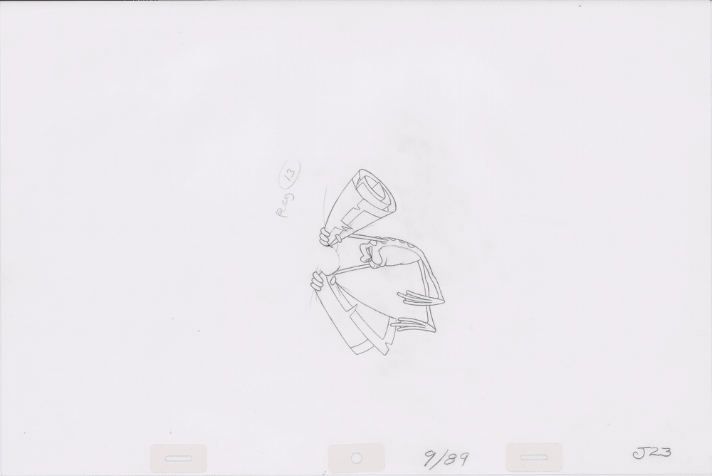 Pencil Art JeanBob & Speed (Sequence 9-87 & 9-89)