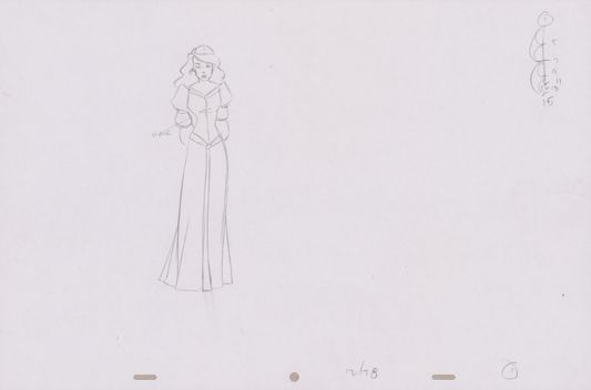 Pencil Art Derek & Odette (Sequence 6-87)