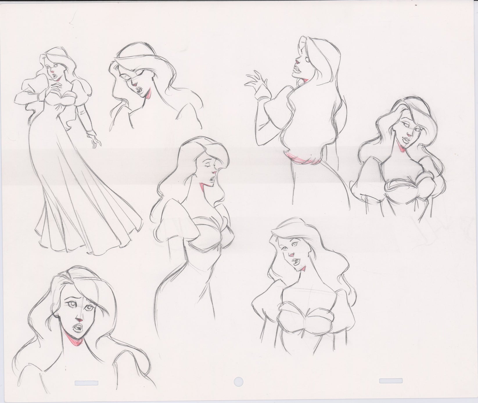 Odette Production Model Art | The Swan Princess