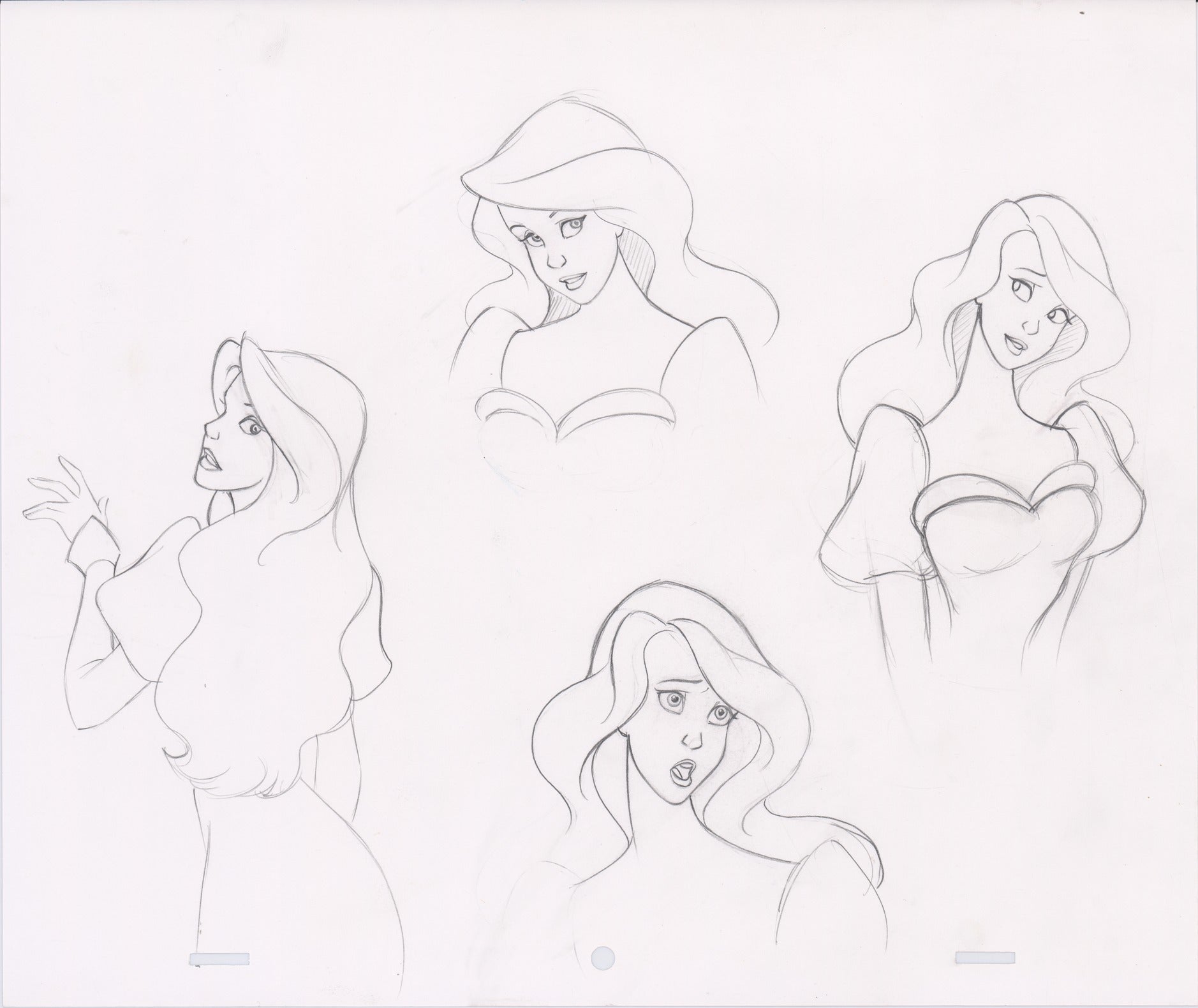 Odette Production Model Art | The Swan Princess