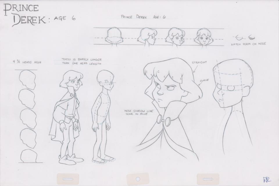 Derek Production Model Art