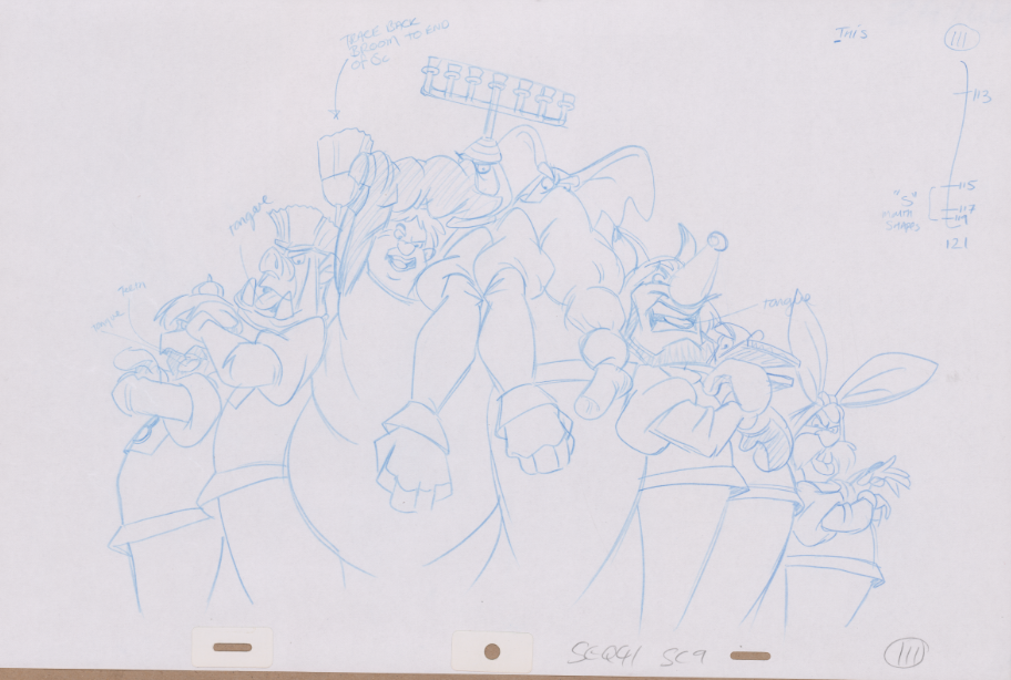 Pencil Art The Band (Sequence 4-9)