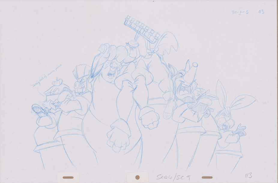 Pencil Art The Band (Sequence 4-9)