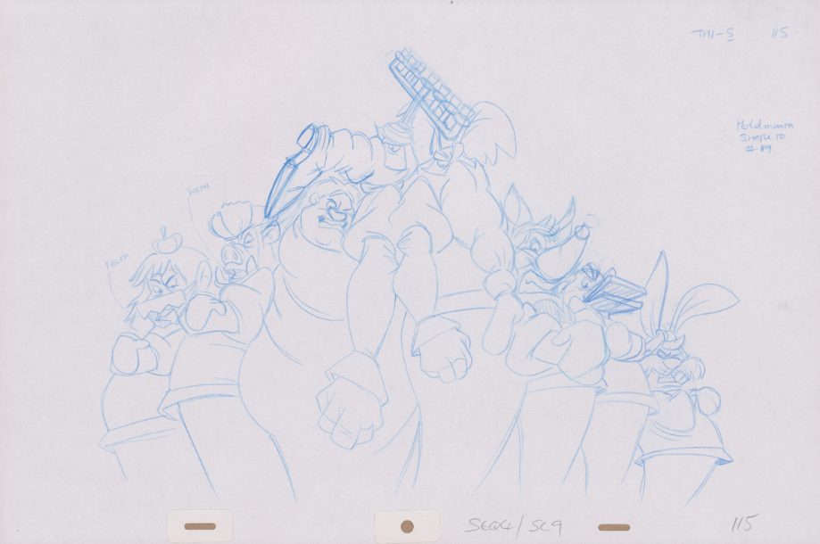 Pencil Art The Band (Sequence 4-9)