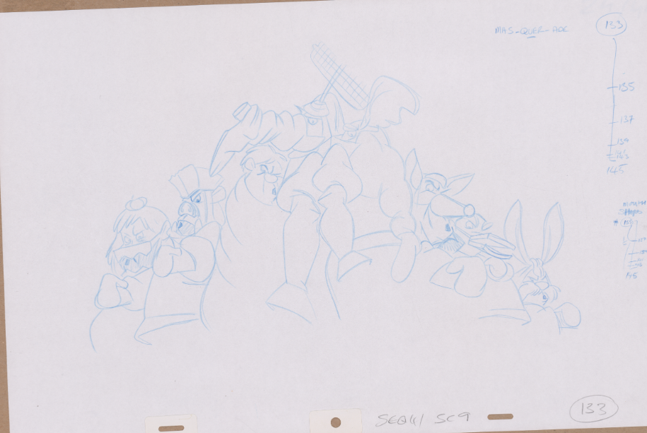 Pencil Art The Band (Sequence 4-9)