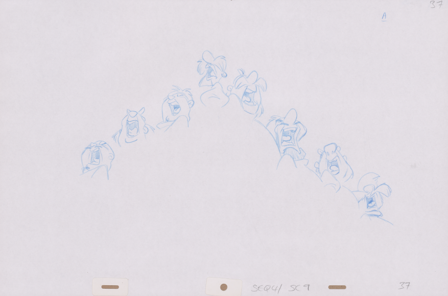 Pencil Art The Band (Sequence 4-9)