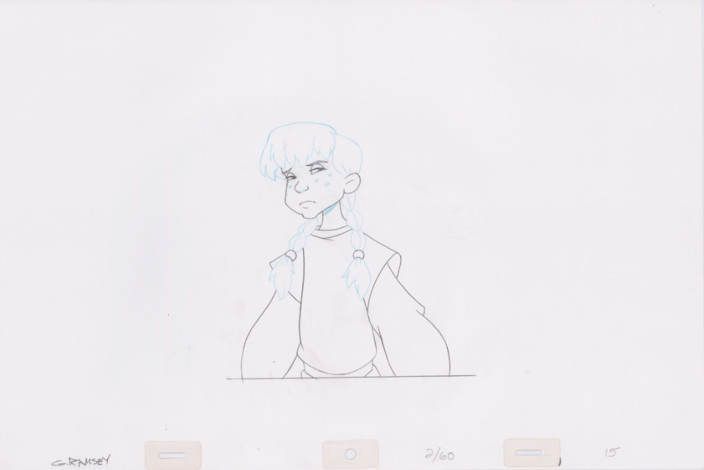 Pencil Art Odette (Sequence 2-60)