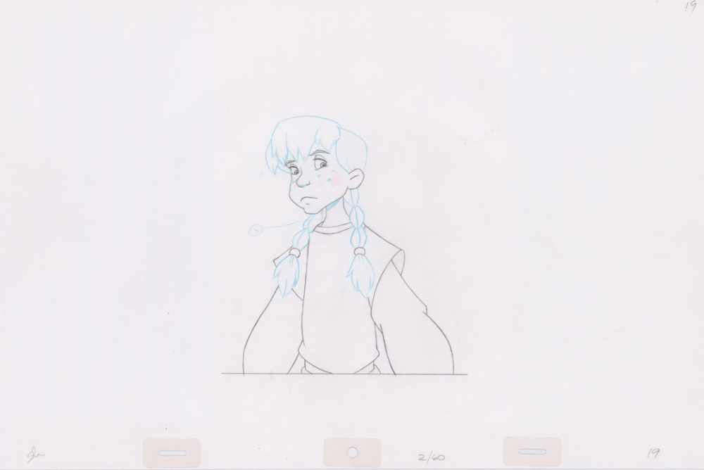 Pencil Art Odette (Sequence 2-60)