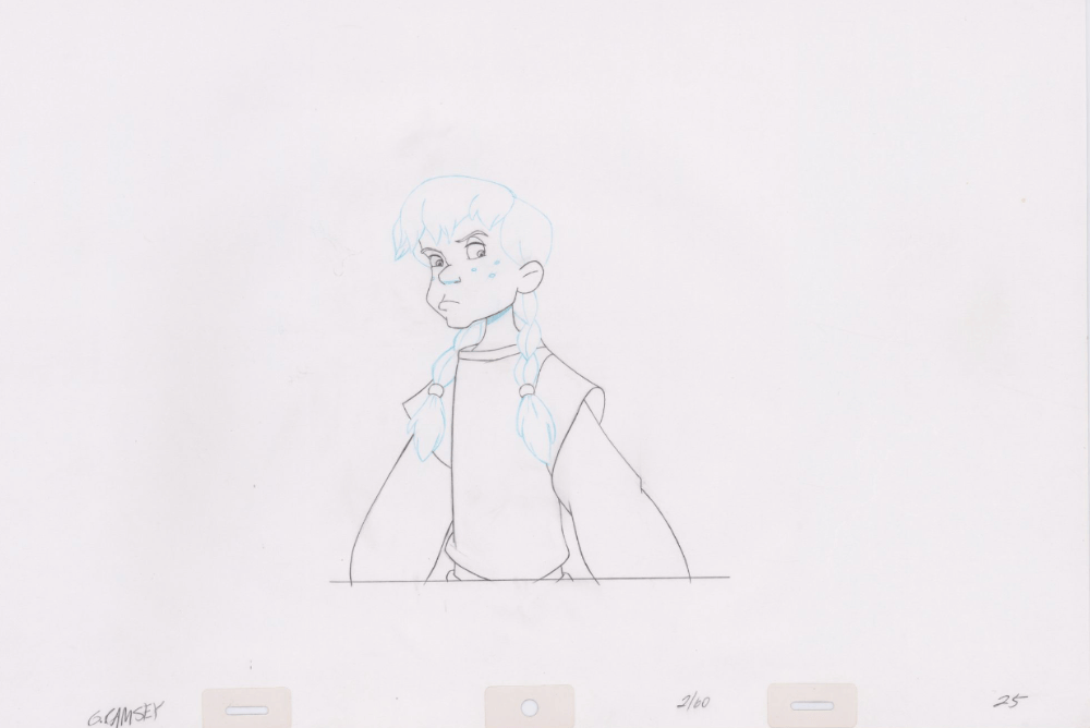 Pencil Art Odette (Sequence 2-60)