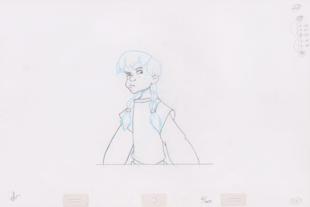 Pencil Art Odette (Sequence 2-60)