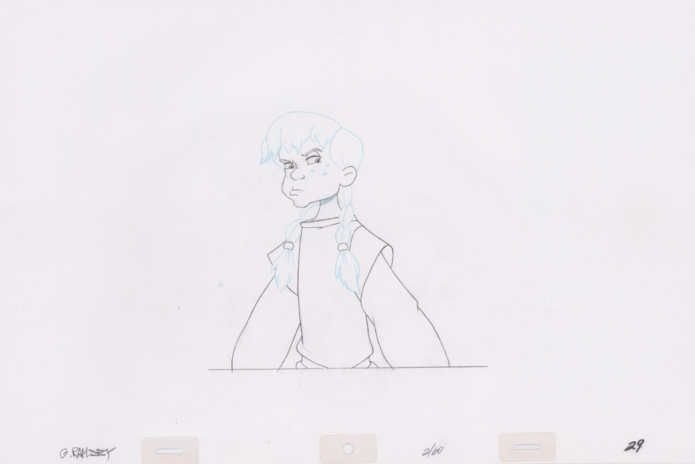 Pencil Art Odette (Sequence 2-60)