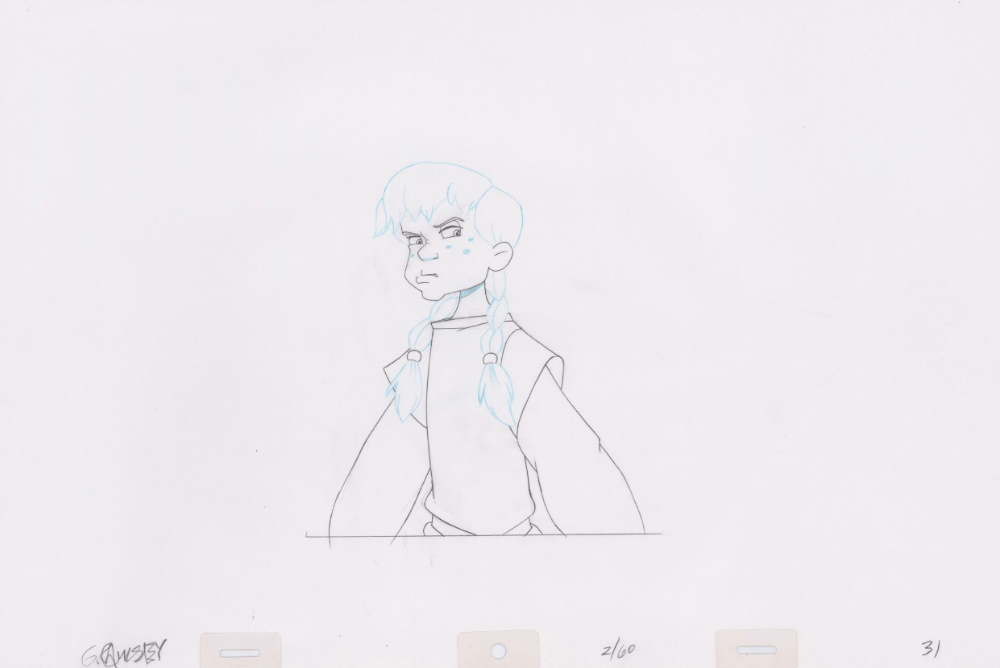 Pencil Art Odette (Sequence 2-60)