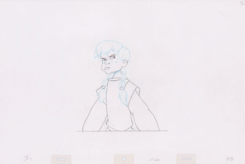 Pencil Art Odette (Sequence 2-60)