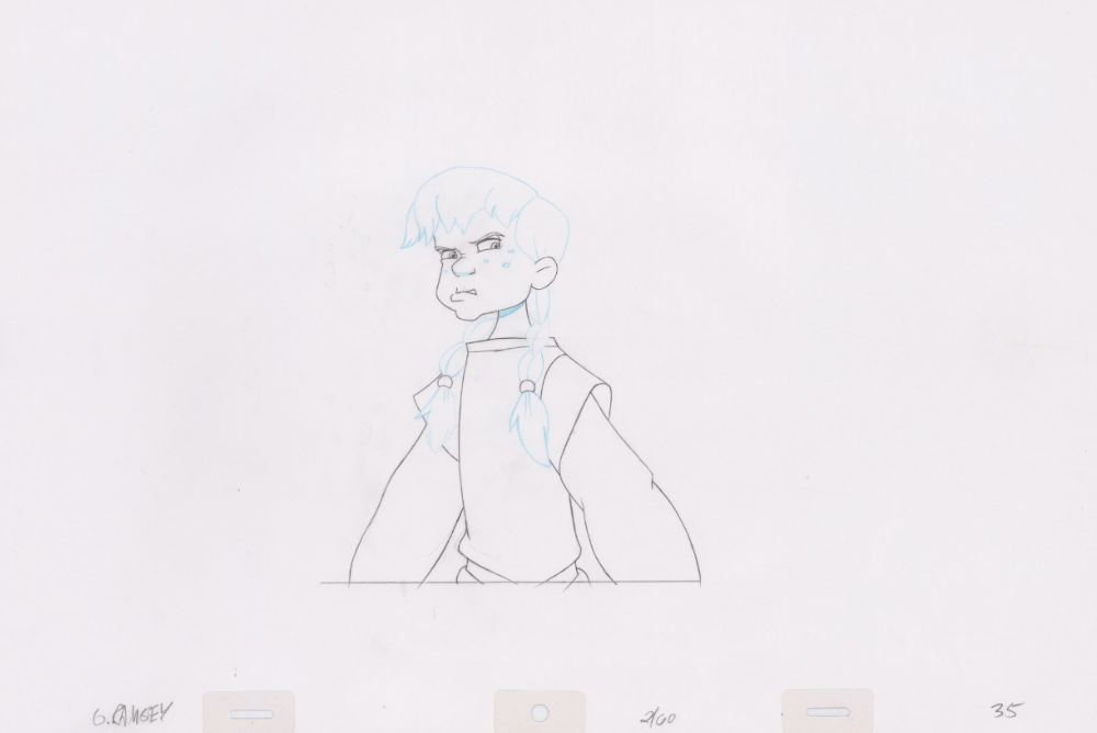 Pencil Art Odette (Sequence 2-60)