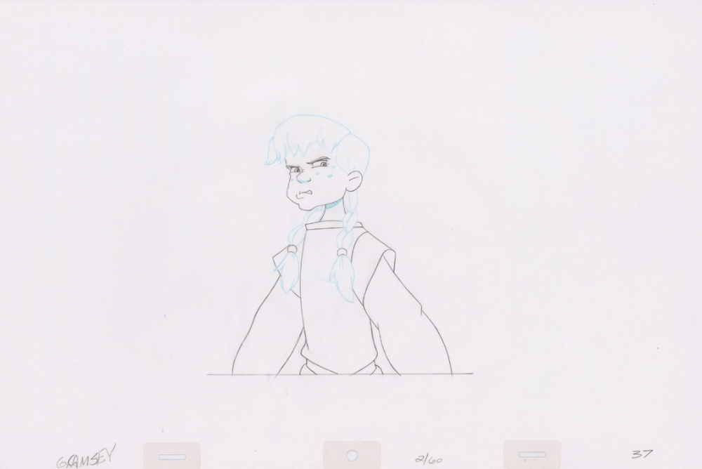 Pencil Art Odette (Sequence 2-60)