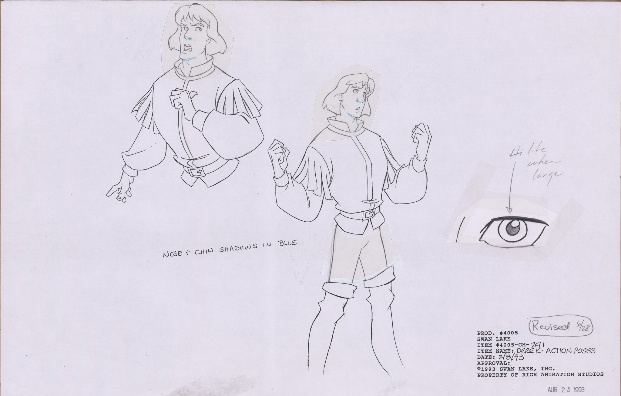 Derek Production Model Art The Swan Princess derek-production-model-art-the-swan-princess