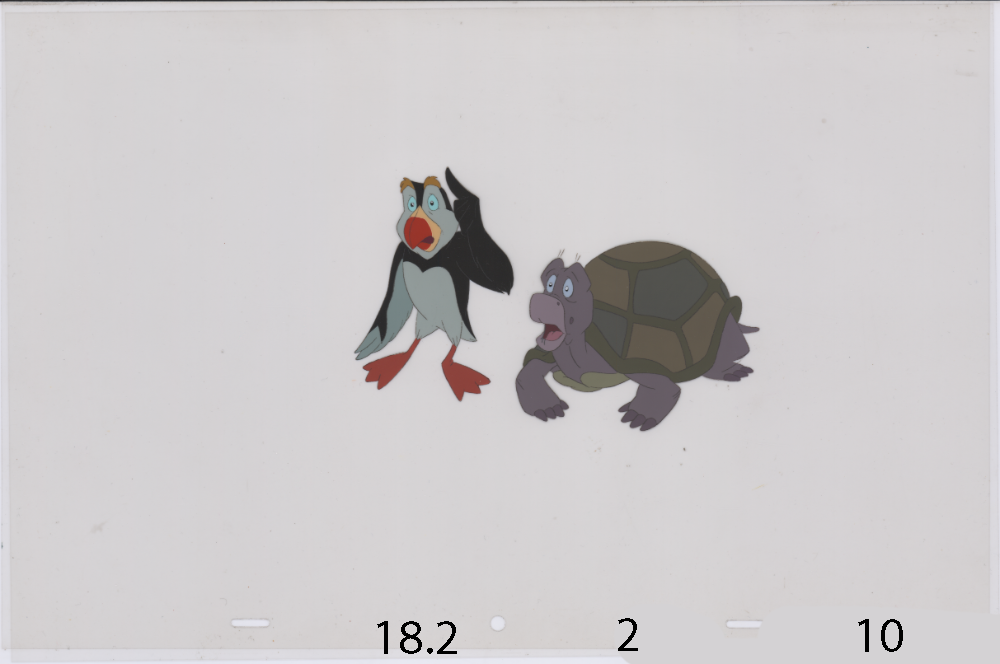 Art Cel Speed & Puffin (Swan 2, Sequence 18.2-2)