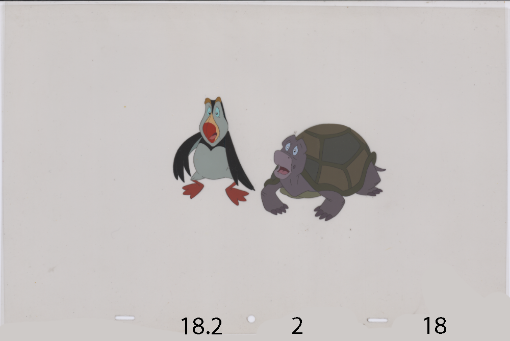 Art Cel Speed & Puffin (Swan 2, Sequence 18.2-2)