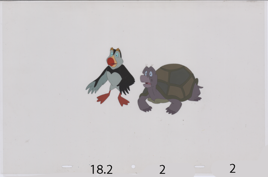 Art Cel Speed & Puffin (Swan 2, Sequence 18.2-2)